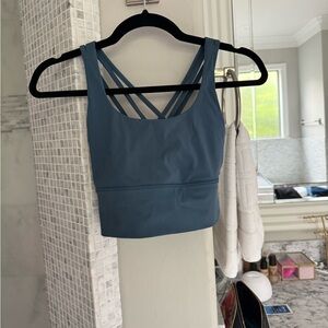 CRZ YOGA Blue Sports Bra
